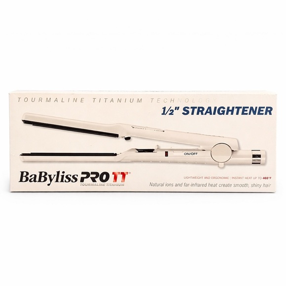 BaByliss Other - BaBylissPRO TT 1/2 Tourmaline Titanium Straightener- New
